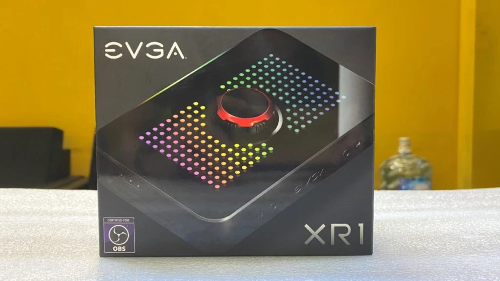EVGA XR1 Capture Device - Certified for OBS - USB 3.0 - 4K Pass Through - ARGB - Audio Mixer